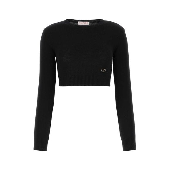 VALENTINO GARAVANI Black Cashmere Sweater - Picture 1 of 2